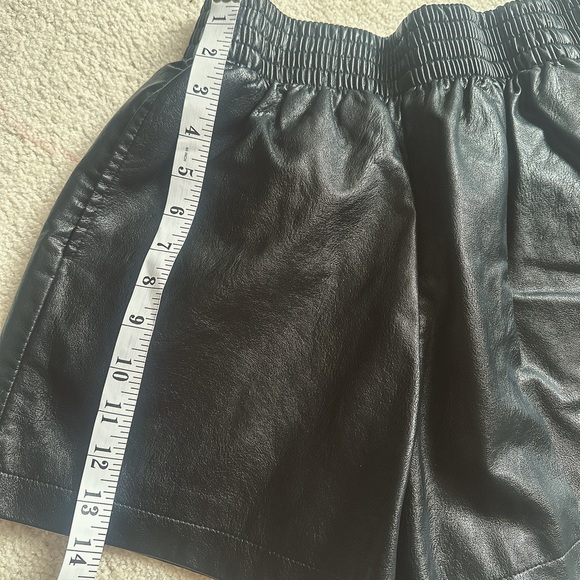 NWT PU leather shorts - Picture 4 of 6